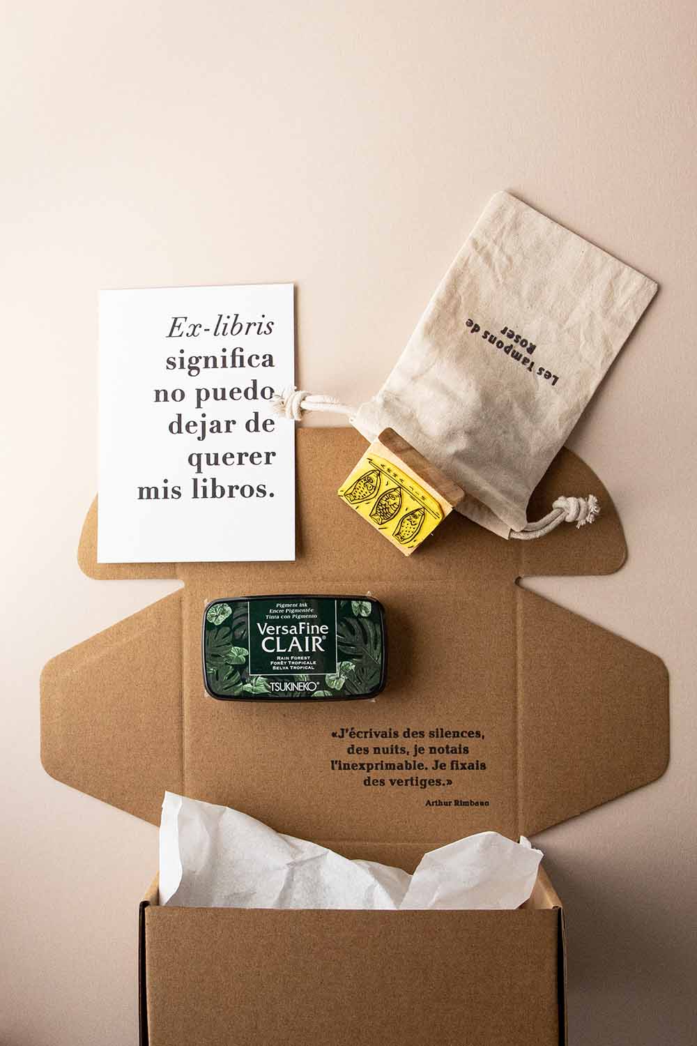 Envoltorio ex-libris carpas