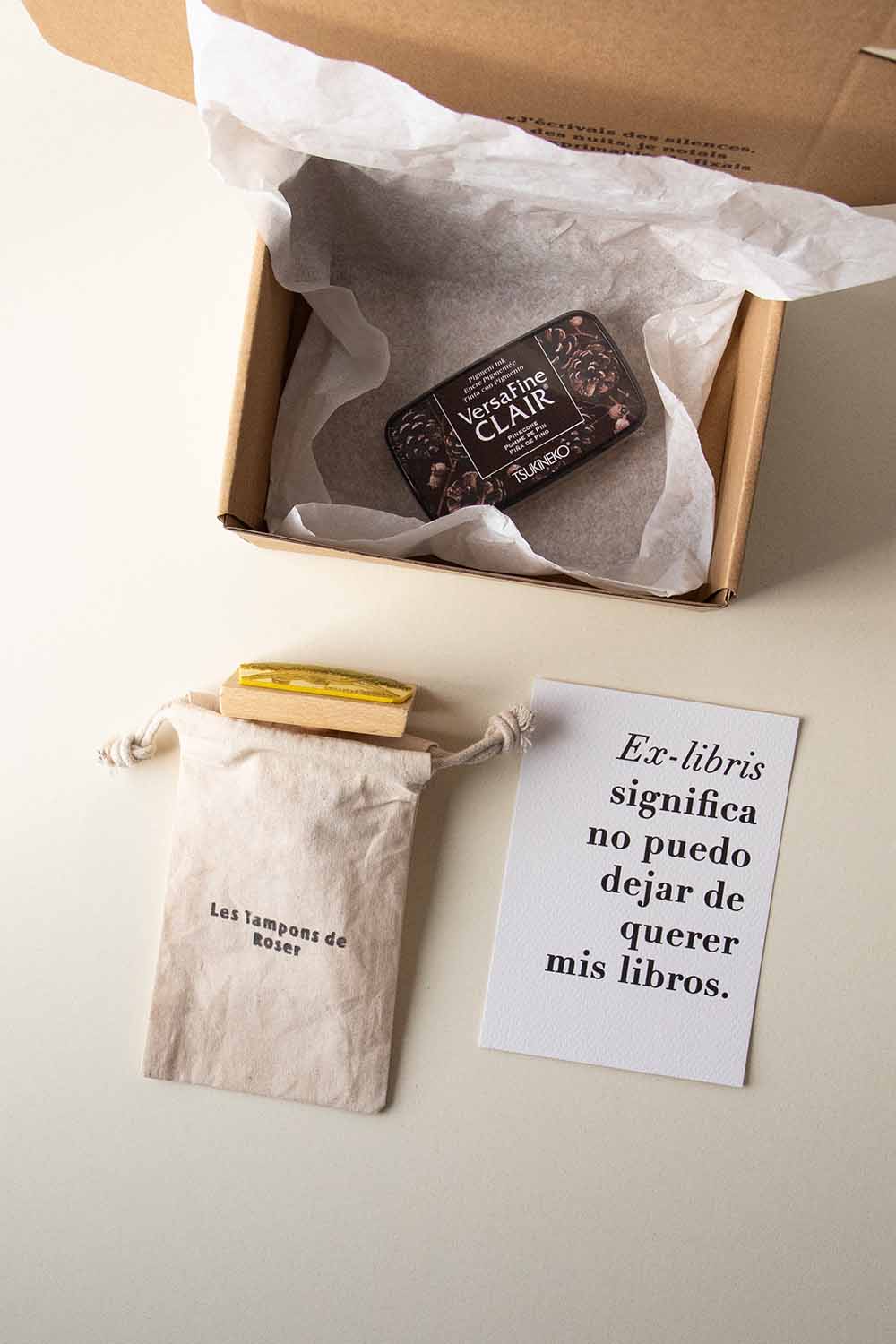 Envoltorio ex-libris hamaca