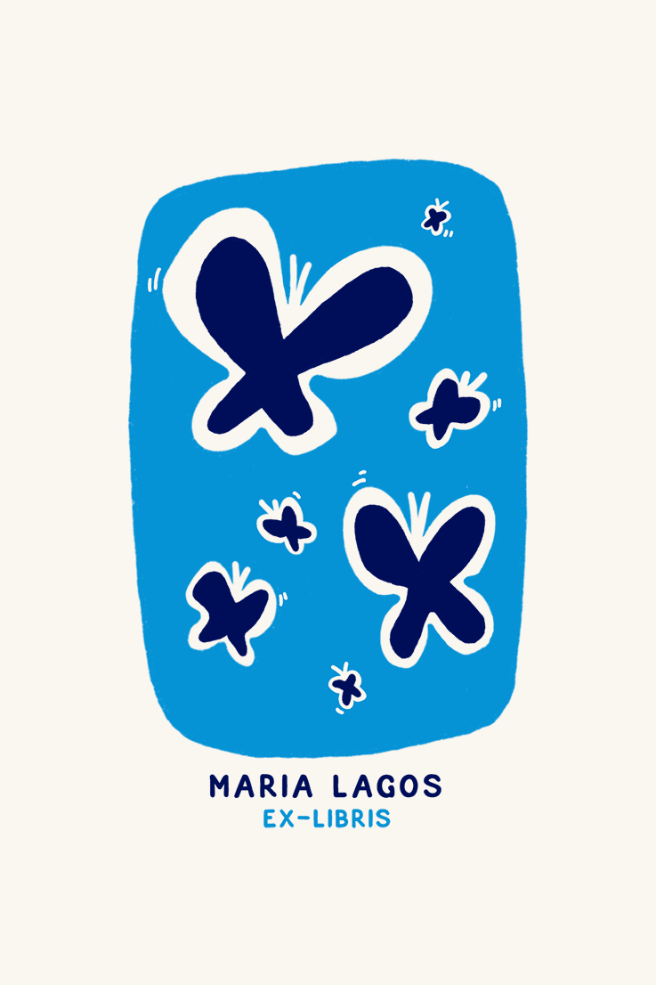 Dibujo de unas mariposas